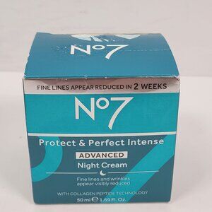 No7 Protect & Perfect Intense Advanced Night Cream 50ml NIB